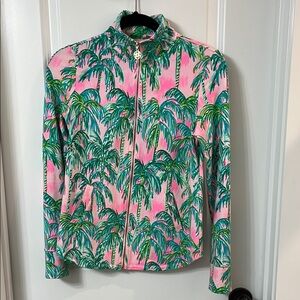 Lilly Pulitzer full zip popover
